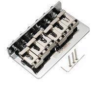 Wilkinson WOF02 52,5 mm Hardtail Puente Fijo Vintage Selletas para Guitarra Eléctrica Squier/Mexico Fender Strat, Cromado
