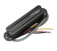 Wilkinson WOTBS Hot Rail Pastilla Humbucker Formato Single Coil Medio Pickup para Guitarra Eléctrica Stratocaster, Negro