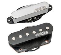 Wilkinson WOV Vintage Alnico 5 Pastillas Telecaster Pickups Set para Guitarra Eléctrica tipo Tele, Negro