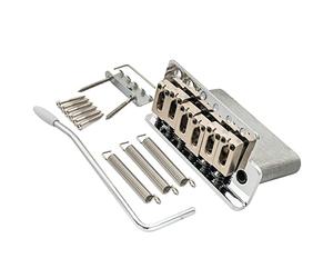 Wilkinson WOV04 54mm Puente Tremolo 6 Tornillos para Guitarra Eléctrica Squier/Mexico Fender/MIJ Strat, Cromado