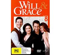 Will and Grace Season 8 | 4 Discs | NON-USA Format | PAL | Region 4 Import - Australia