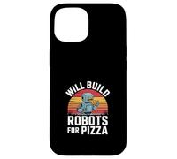 Will Build Robots For Pizza Robótica de ingeniería ----- Carcasa para iPhone 15