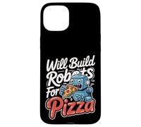 Will Build Robots For Pizza Robótica de ingeniería -------- Carcasa para iPhone 15 Plus