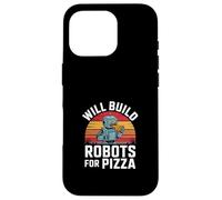 Will Build Robots For Pizza Robótica de ingeniería ----- Carcasa para iPhone 16 Pro