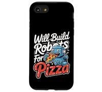 Will Build Robots For Pizza Robótica de ingeniería -------- Carcasa para iPhone SE (2020) / 7 / 8