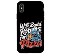 Will Build Robots For Pizza Robótica de ingeniería -------- Carcasa para iPhone X/XS
