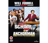 Old School/Anchorman: The Legend of Ron Burgundy - Will Ferrell - DVD - Edición Reino Unido (2 DVD)