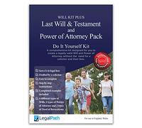 Will Kit Plus - Última Voluntad y Testamento y Poder de Procurador Hacer usted mismo Kit por LegalPathTM - 2020 Edition. Realmente fácil de completar con guías completas