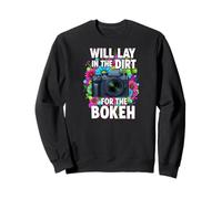 Will Lay In Dirt For The Bokeh Photographer Camera Sudadera