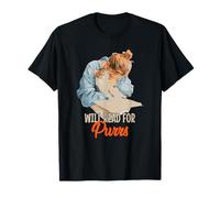 Will read for Paws Camiseta