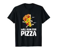 Will Run For Funny Pizza Running Camiseta