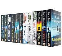 Will Trent and Grant County Series 12 Books Collection Set By Karin Slaughter (Blindsighted,Kisscut,A Faint Cold Fear,Indelible,Faithless,Broken,Fallen,Fractured,Triptych,Unseen,Cop Town,Pretty Girls)