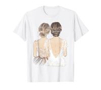 Will You Be My Bridesmaid Comprometida Boda Fiesta Novia Novia Camiseta