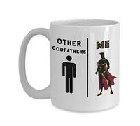 Will you be my godfather proposal Other Godfathers Me, taza de café de superhéroe de ahijado ahijada, Only the best tíos se promocionan a padrino