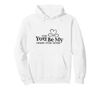 Will You Be My Merry Ever After, diseño de propuesta de Navidad Sudadera con Capucha