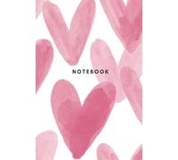 Will You Be My Valentine?: Gift Valentine's Day Lined Notebook, Sketchbook, Lined White Paper, 110 Sheets, Pink Hearts