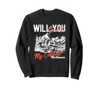 Will You Come To My Cottage Este Verano Hockey Romance Retro Sudadera