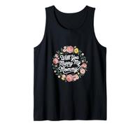 Will You Marry My Mommy? Linda propuesta de boda - Camiseta sin Mangas