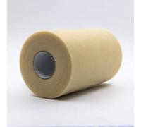 WILLBAN Rollo de tul de 100 yardas de organza decoración de boda TUTU Baby Shower Tulle Roll 15 cm Decoración Fiesta y Eventos Decoración de compromiso (Beige)