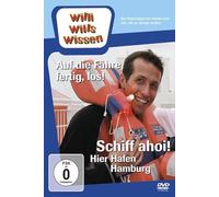 Willi wills wissen - Schiff ahoi! Hier Hafen Hamburg / Auf die Fähre, fertig, los! [Alemania] [DVD]