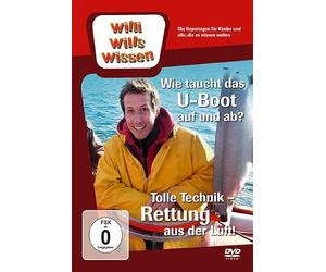 Willi wills wissen - Tolle Technik - Rettung aus der Luft!/Wie taucht das U-Boot auf und ab? [Alemania] [DVD]