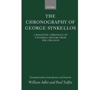 William Adler The Chronography of George Synkellos (Tapa dura)