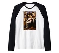 William-Adolphe Bouguereau Pieta Camiseta Manga Raglan