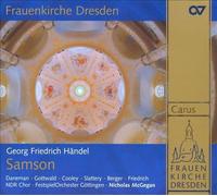 William Berger (Bass), Franziska Gottwald (Alto), Thomas Cooley (Tenor), Sophie Daneman (Soprano), Michael Slattery (Tenor), Wolf Matthias Friedrich (Bass), - HÄNDEL: Samson / Göttingen Festival Orchestra, McGegan, Berger, Cooley, Daneman, Gottwald