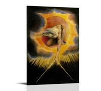 William Blake El Antiguo de Días Simbolismo Famoso Lienzo Clásico para Pared Impresión de Pergamino de la Sala de Estar Paredes Decoración de Hogares 20 x 30 cm