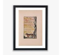 William Blake - Póster de pared, diseño de El Tiger, diseño de Giclée, tamaño pequeño