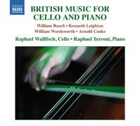 William Busch British Music for Cello and Piano (CD) Album (Importación USA)