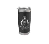 William Henry Harrison Barbacoa a la parrilla Vaso térmico de acero inoxidable de doble pared