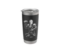 William Henry Harrison Football Vaso térmico de acero inoxidable de doble pared