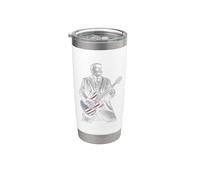 William Howard Taft Guitarra Vaso térmico de acero inoxidable de doble pared