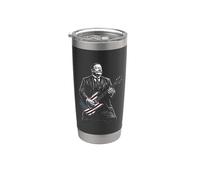 William Howard Taft Guitarra Vaso térmico de acero inoxidable de doble pared
