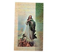 William J. Hirten - Tarjeta de felicitación católica de 12,7 cm | Más de 90 temas diferentes | Viene con biografía y oraciones tradicionales | Tarjetas laminadas totalmente coloridas | Productos cristianos para el hogar