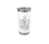 William McKinley Barbacoa a la parrilla Vaso térmico de acero inoxidable de doble pared