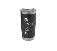 William McKinley Guitarra Vaso térmico de acero inoxidable de doble pared