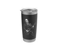 William McKinley Guitarra Vaso térmico de acero inoxidable de doble pared