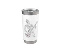 William McKinley Guitarra Vaso térmico de acero inoxidable de doble pared
