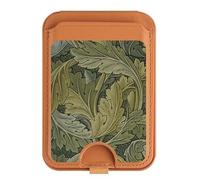 William Morris Acanthus Leaves - Soporte magnético para tarjetas para iPhone 16, 15, 14, 13 Pro Max, multicolor