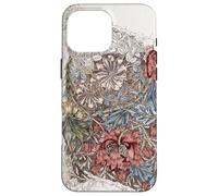 William Morris Art Nouveau Honeysuckle Obra de Arte Carcasa para iPhone 16 Pro MAX