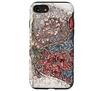 William Morris Art Nouveau Honeysuckle Obra de arte Carcasa para iPhone SE (2020) / 7 / 8