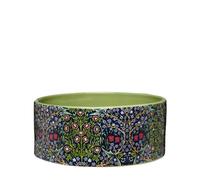 William Morris At Home Cuenco de cerámica para Mascotas, Evita derrames o vuelcos, Apto para lavavajillas, Gran Regalo para el hogar y los Amantes de los Perros