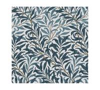 William Morris At Home Willow Bough White & Blues - Papel pintado no tejido (10 m x 52 cm, fácil de poner y quitar, 1005 x 52 cm)