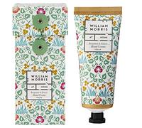 William Morris - Crema de manos de 100 ml, aceite de camelina sativa, crema hidratante de manos, tamaño de viaje, vegana y libre de crueldad, regalo de belleza para ella, envasado de forma sostenible