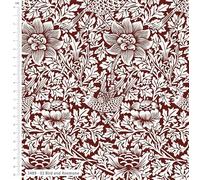 William Morris Designs - Tela viscosa 100 % viscosa de 150 cm de ancho para manualidades, costura, costura, costura, decoración del hogar