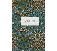 William Morris Floral Pattern Journal: 200 Pages Cream Paper, Hardcover Notebook for Writing and Journaling