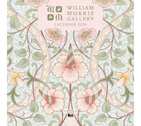 William Morris Gallery Mini Wall Calendar 2026 (Art Calendar)