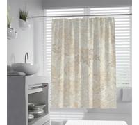 William Morris - Juego de cortinas de ducha botánicas, diseño floral de primavera para baño, incluye ganchos, 100 x 180 cm, elegante decoración de plantas para el hogar